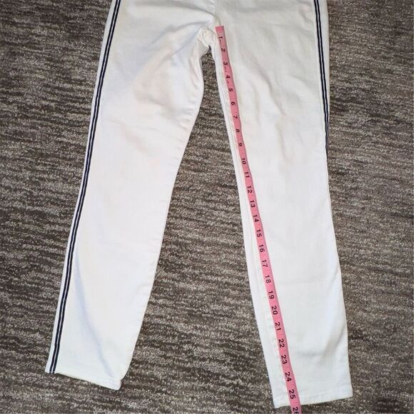 L’agence Women's White Skinny Jeans Size 29 Stretch Denim Contemporary - Picture 11 of 13